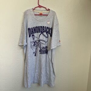 HOMAGE Light Gray Diamondbacks Graphic Tee